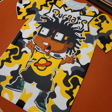 Load image into Gallery viewer, CHUCKIE SHIRT | MUST READ ENTIRE DESCRIPTION | Black Cartoon | Classic Movie | Custom Cartoon | 80s Babies | The Real Shirt Plug ™