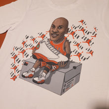 Load image into Gallery viewer, Michael Jordan 13s | The GOAT | Classic | Custom Cartoon | 80s Babies | The Real Shirt Plug ™
