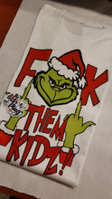 Load image into Gallery viewer, F Dem Kids | Grinch | Custom Cartoon | 80s Babies | The Real Shirt Plug ™