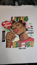 Load image into Gallery viewer, Juneteenth | Freeish | 1865 | Custom Cartoon | The Real Shirt Plug ™