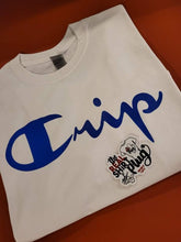 Load image into Gallery viewer, Crip | Nipsey | Tupac |Custom Cartoon | 80s Babies | The Real Shirt Plug ™