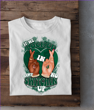 Load image into Gallery viewer, Aint No Switchin Up (Green) | Classic | Custom Cartoon | The Real Shirt Plug ™