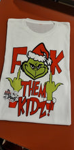 Load image into Gallery viewer, F Dem Kids | Grinch | Custom Cartoon | 80s Babies | The Real Shirt Plug ™