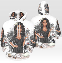 Load image into Gallery viewer, Custom FULL PRINT Hoodie | Any Logo | Any Photo | The Real Shirt Plug ™