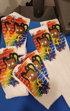 Load image into Gallery viewer, Susie Socks | Rugrats | Susie Charmichael | The Real Shirt Plug ™ | Sublimation Socks