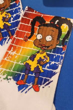 Load image into Gallery viewer, Susie Socks | Rugrats | Susie Charmichael | The Real Shirt Plug ™ | Sublimation Socks