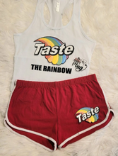 Load image into Gallery viewer, Taste The Rainbow | Women's Set | Two Piece Women's Set | The Real Shirt Plug ™