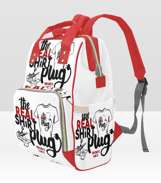 Custom Diaper Bag | Any Logo | Any Photo | The Real Shirt Plug ™