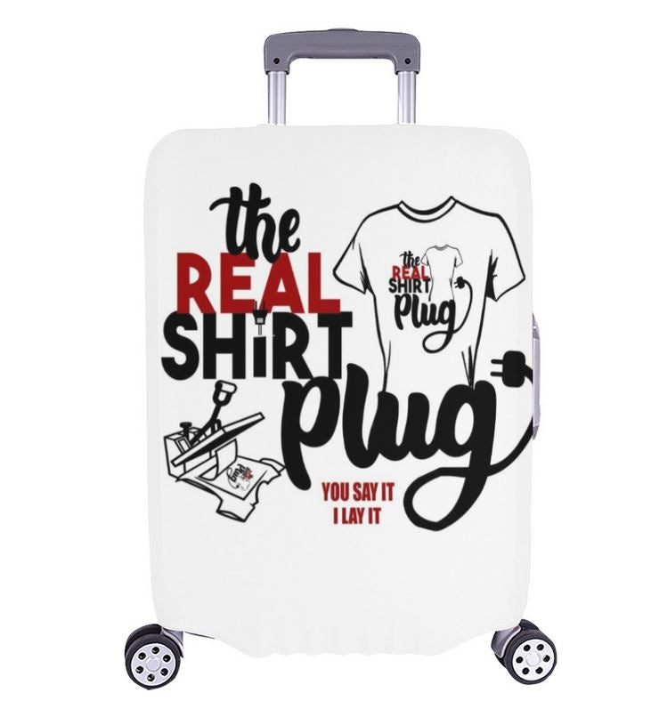 Large Luggage COVER | Any Logo | Any Photo | The Real Shirt Plug ™