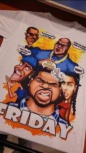 Friday | Ice Cube | Classic Movie | Custom Cartoon | 80s Babies | The Real Shirt Plug ™