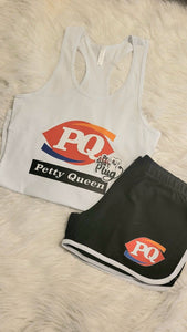 Petty Queen Outfit | Women's Set | Two Piece Women's Set | The Real Shirt Plug ™