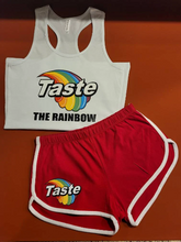 Load image into Gallery viewer, Taste The Rainbow | Women&#39;s Set | Two Piece Women&#39;s Set | The Real Shirt Plug ™
