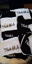 Load image into Gallery viewer, Thick-Fil-A Black | Women&#39;s Set | Two Piece Women&#39;s Set | The Real Shirt Plug ™
