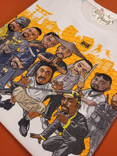 Load image into Gallery viewer, Wu Tang Clan | Black Cartoon | Classic Group | Custom Cartoon | 80s Babies | The Real Shirt Plug ™
