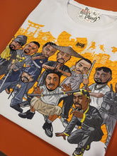 Load image into Gallery viewer, Wu Tang Clan | Black Cartoon | Classic Group | Custom Cartoon | 80s Babies | The Real Shirt Plug ™
